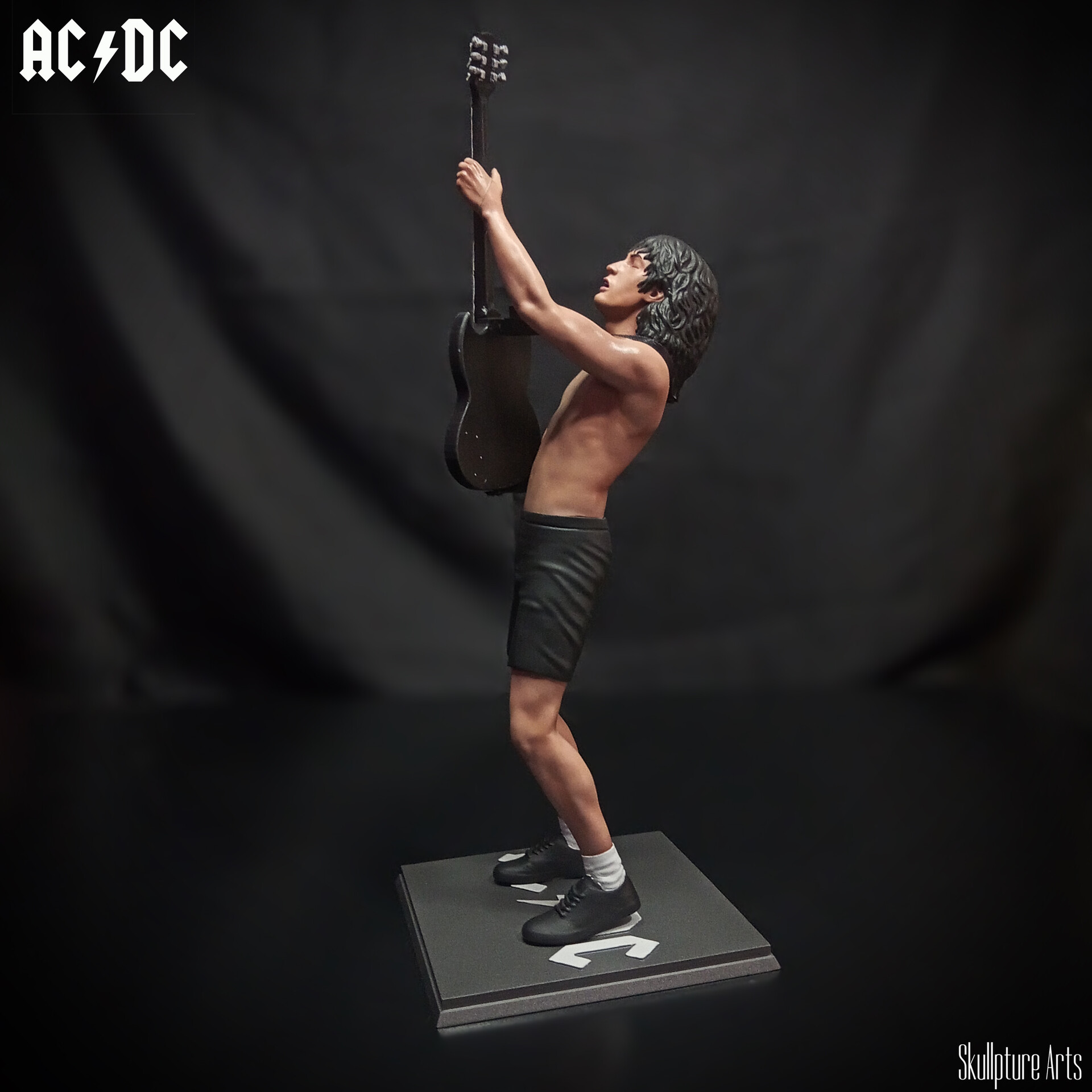 ArtStation - Angus Young AC/DC