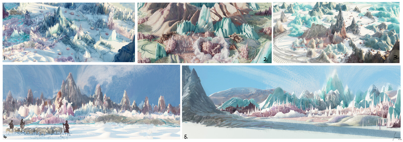 sketches for Groaningrief