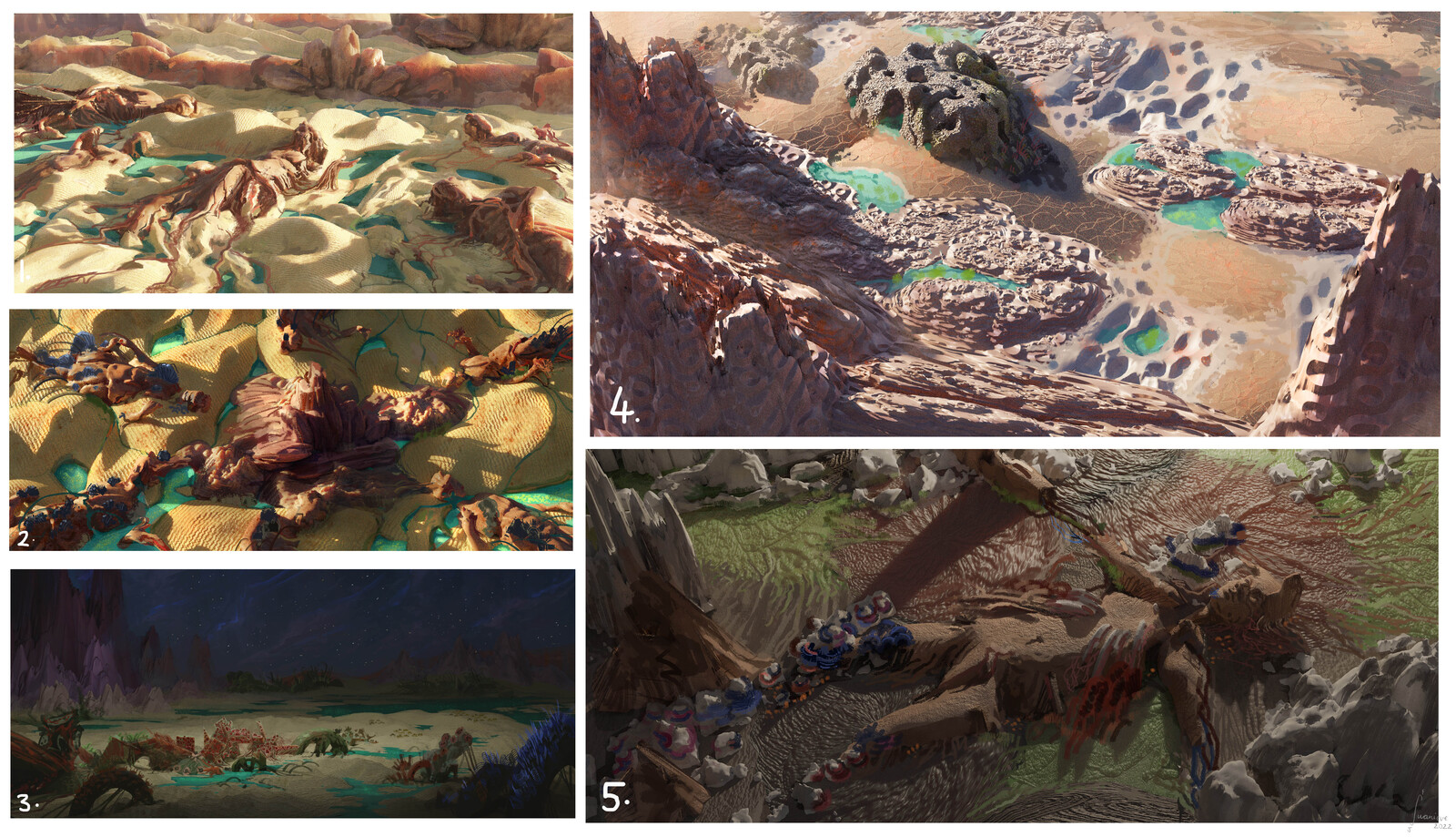 sketches for Vasi Wasteland