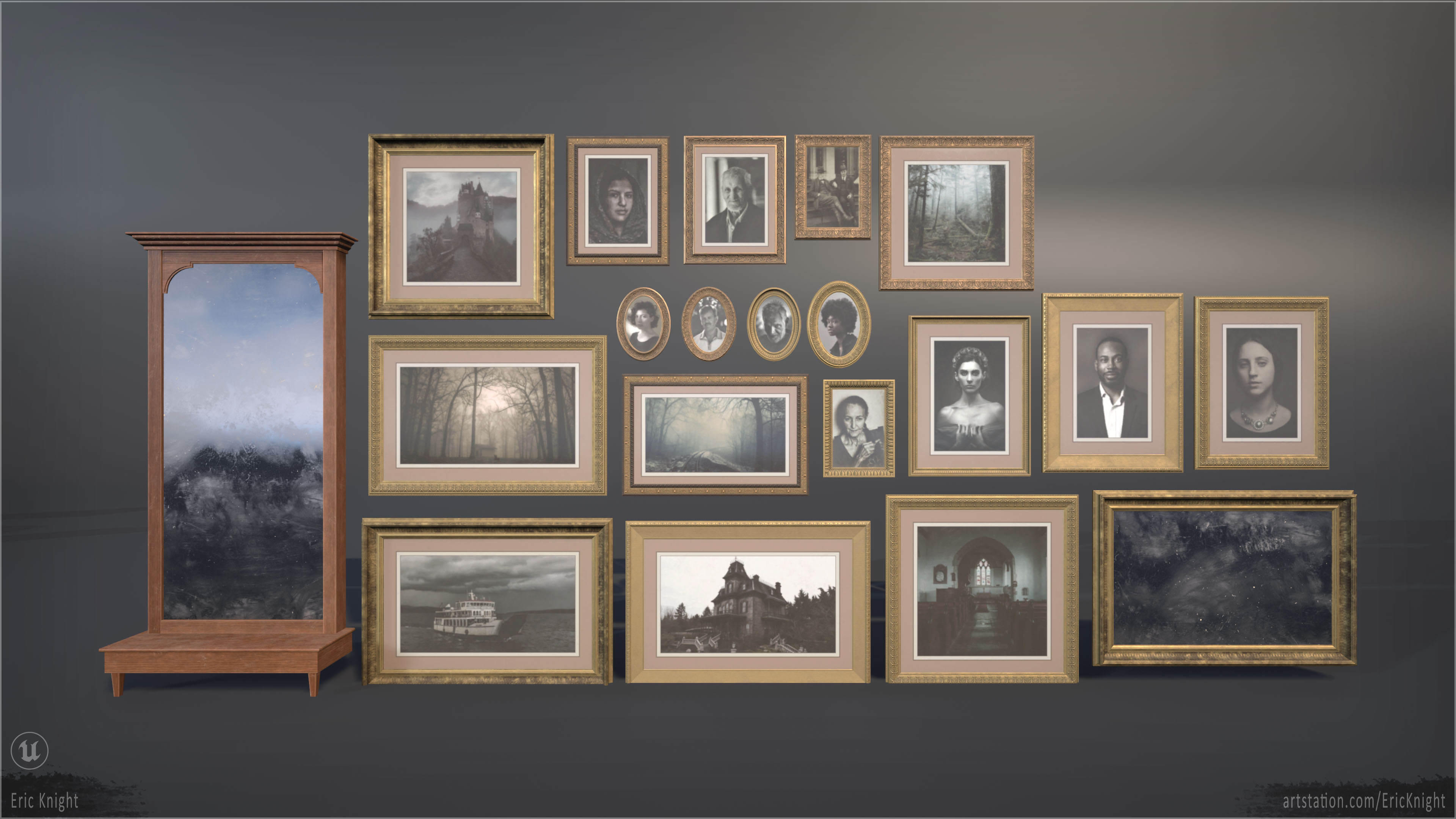 Framed Art / Mirrors Kit