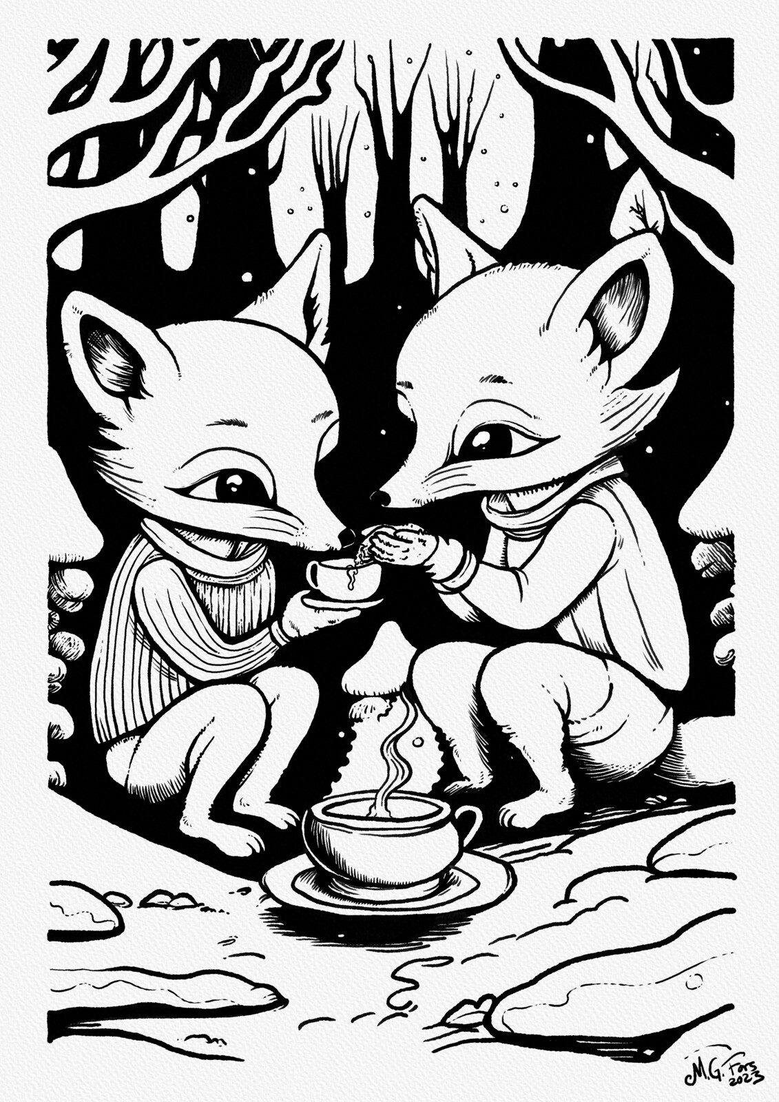 Winter Friends