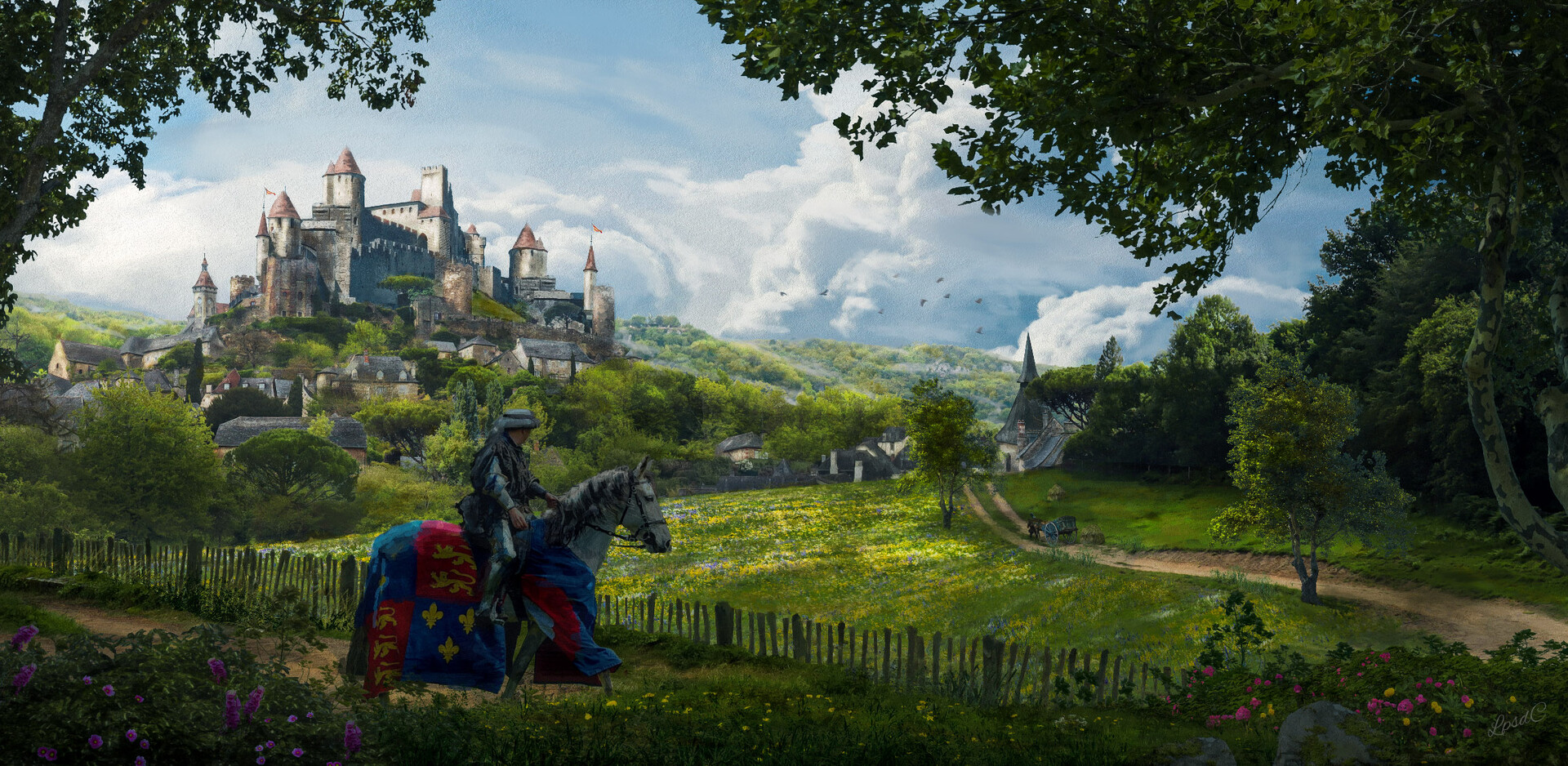 ArtStation - Medieval Summer