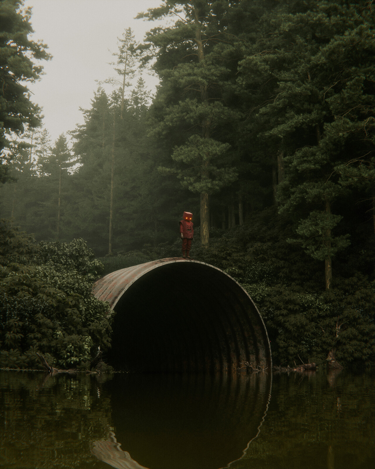 our spot with the big pipe