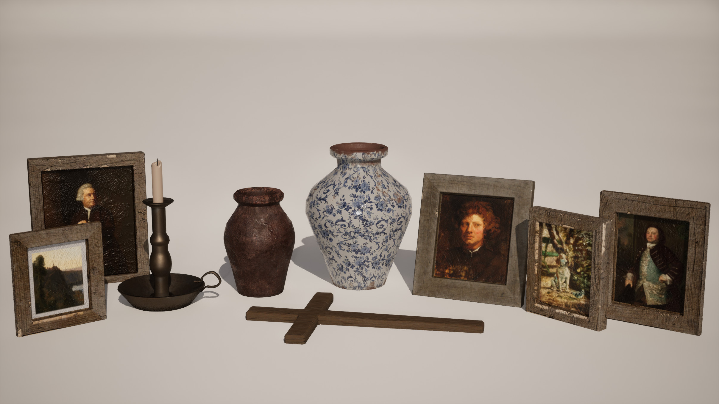 Small painting props.