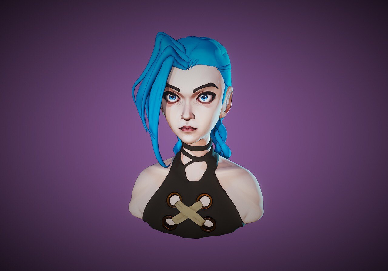 Powder/Jinx bust part 3