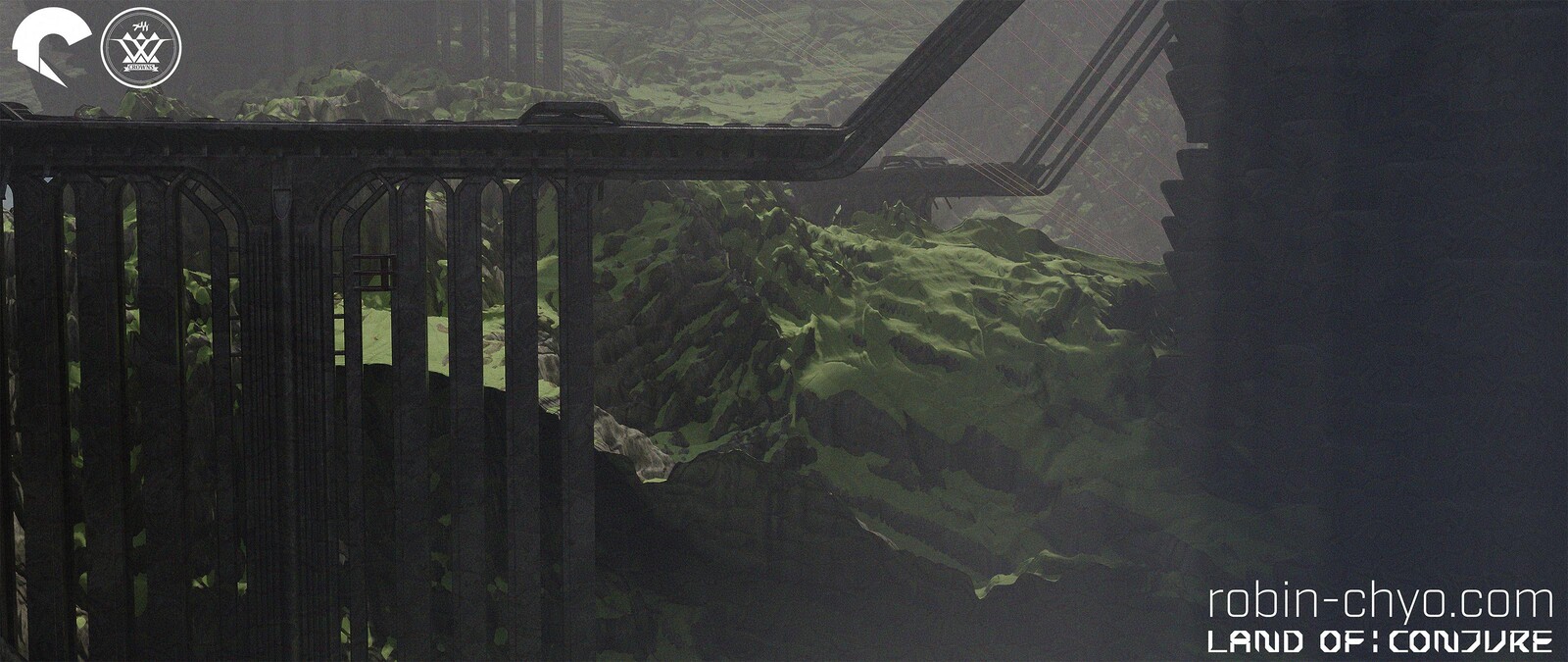 Raw render from Blender