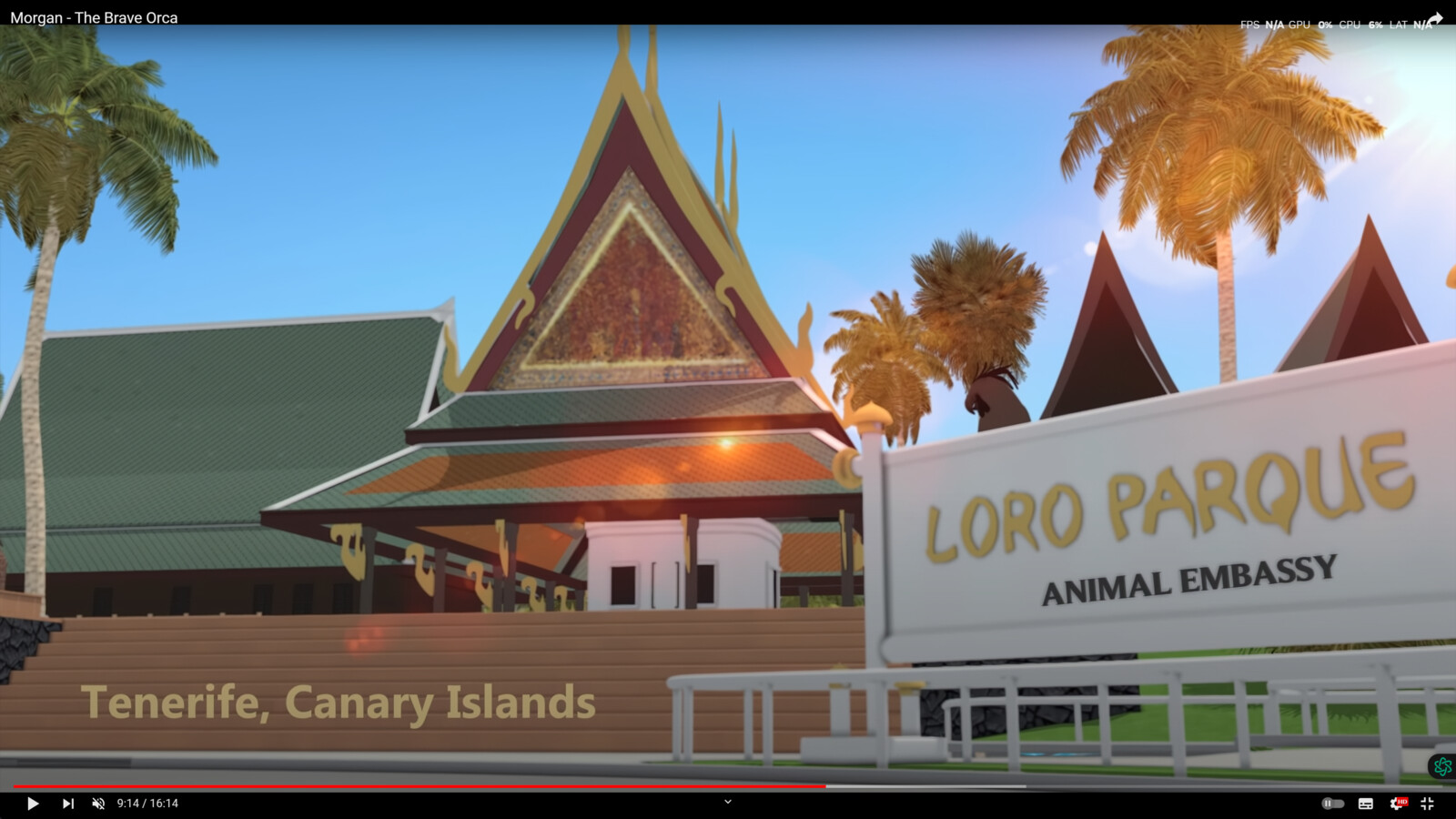 Sets modeling (Loro Parque entrance)