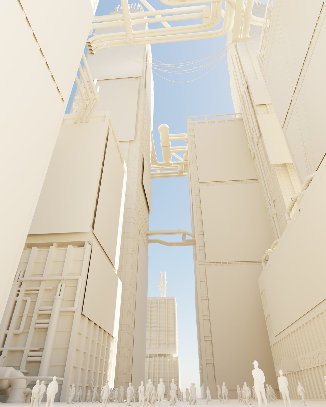 Clay render