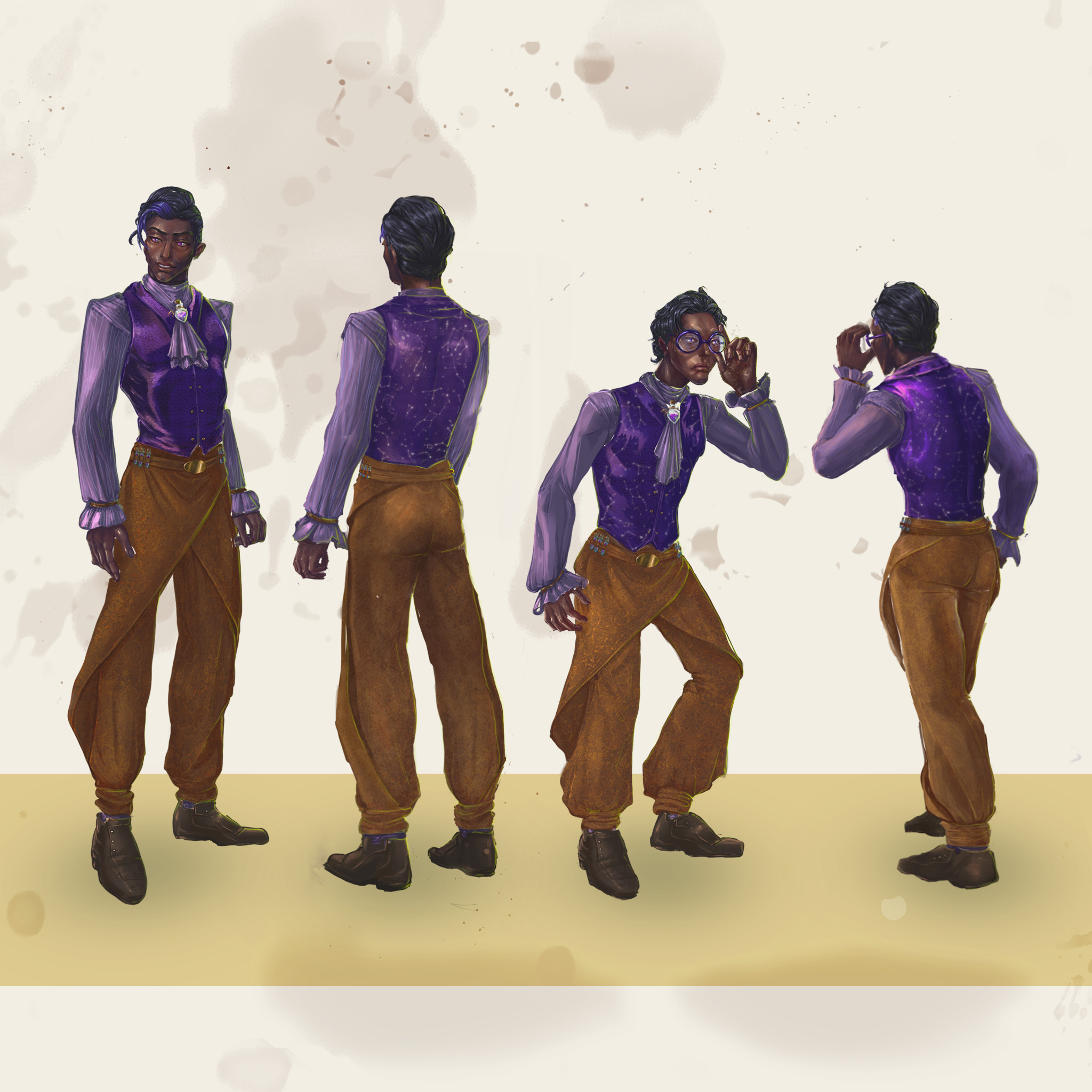 Turnarounds for Dr. Jekyll and Mr. Hyde. 