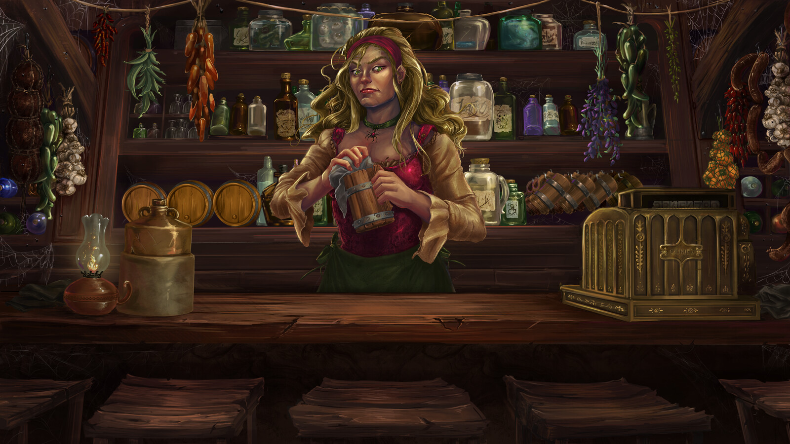 Barkeep at the Tavern