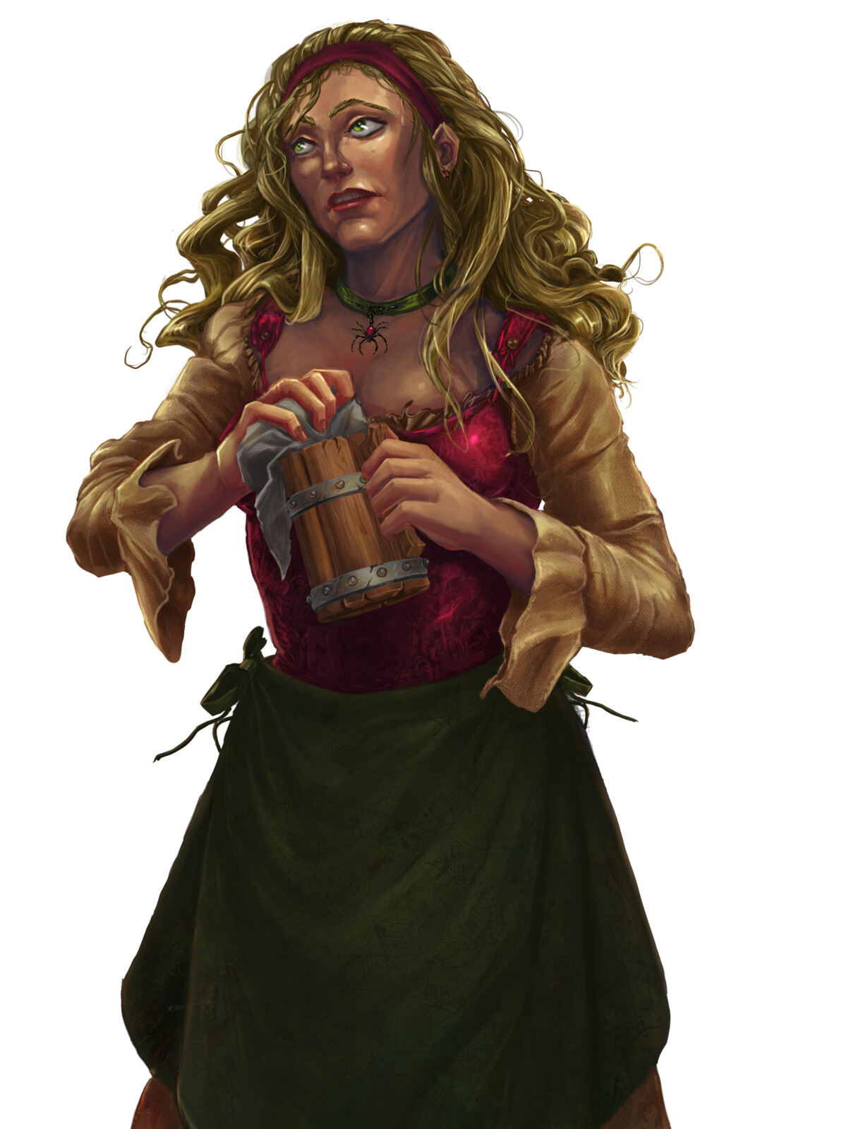 Barkeep "Worried" Sprite.