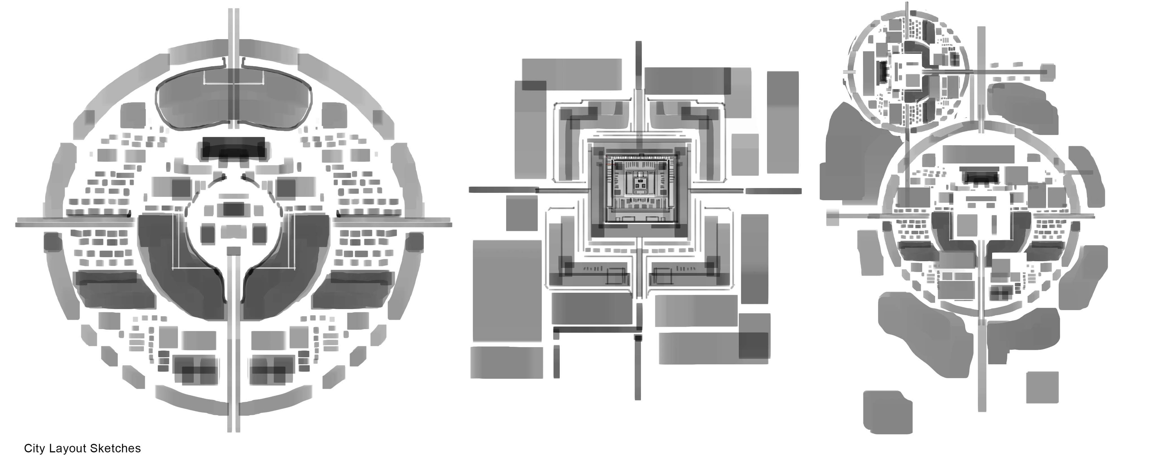Sketches of City Layouts 