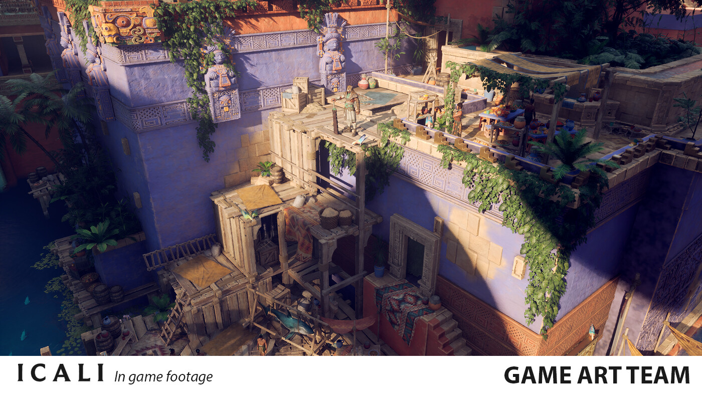 In-game screenshots from the Game team.