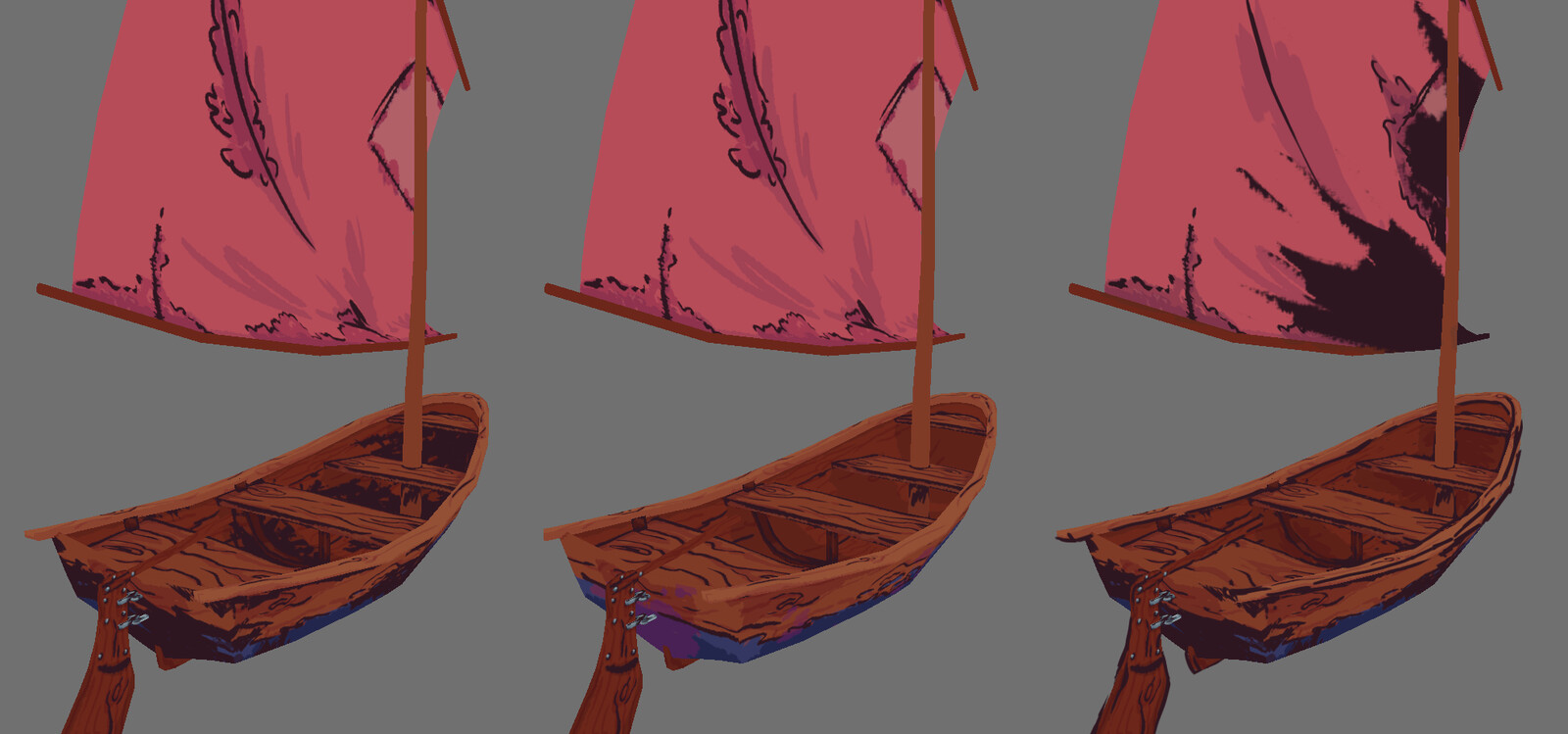 Tests on shadows and stains