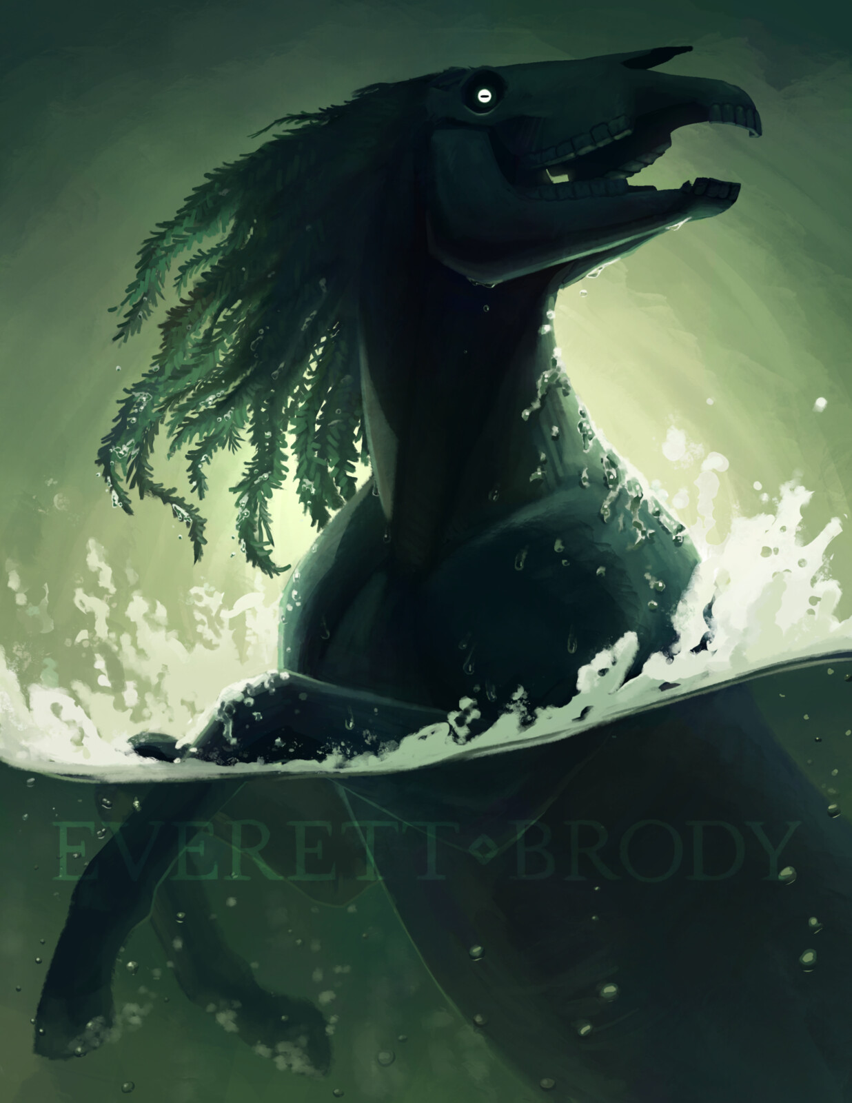 The kelpie rises
