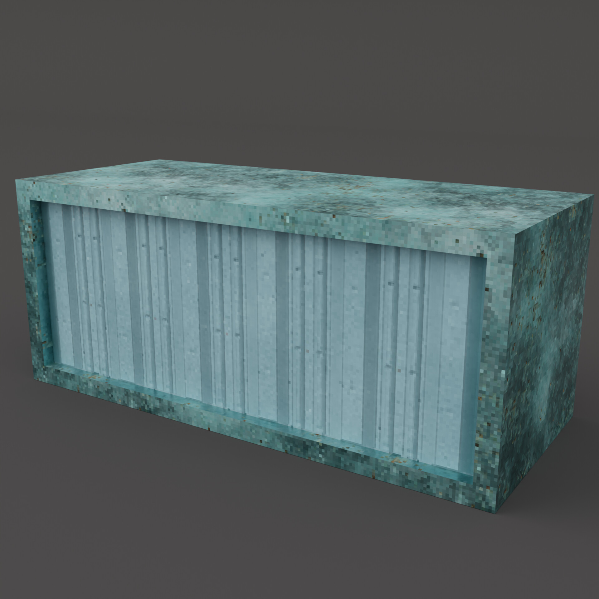 ArtStation - PBR pixel art Container