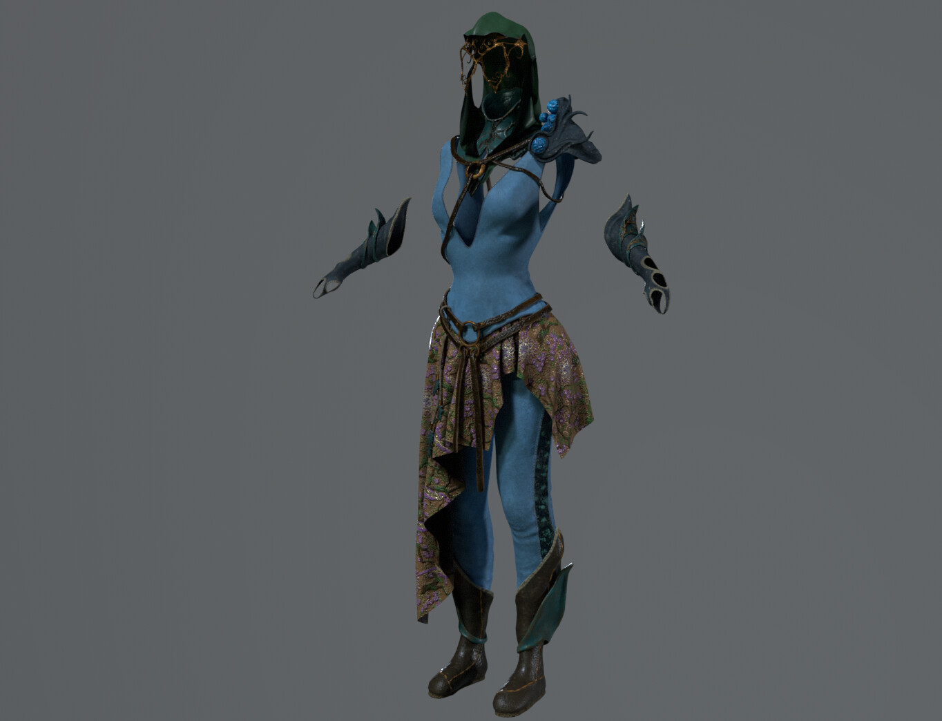 Marmoset render
