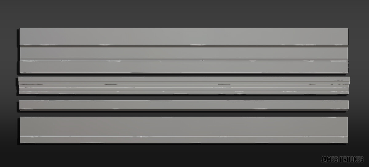Trims in Zbrush 