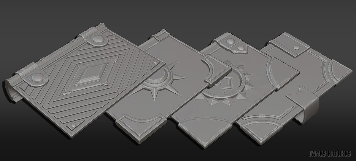 Books in Zbrush 