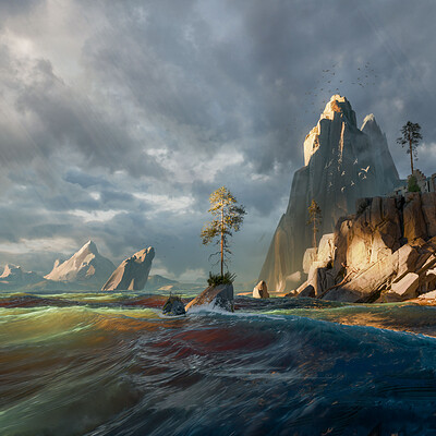 Deepwash Valley - Chapter Art for D&D Adventure