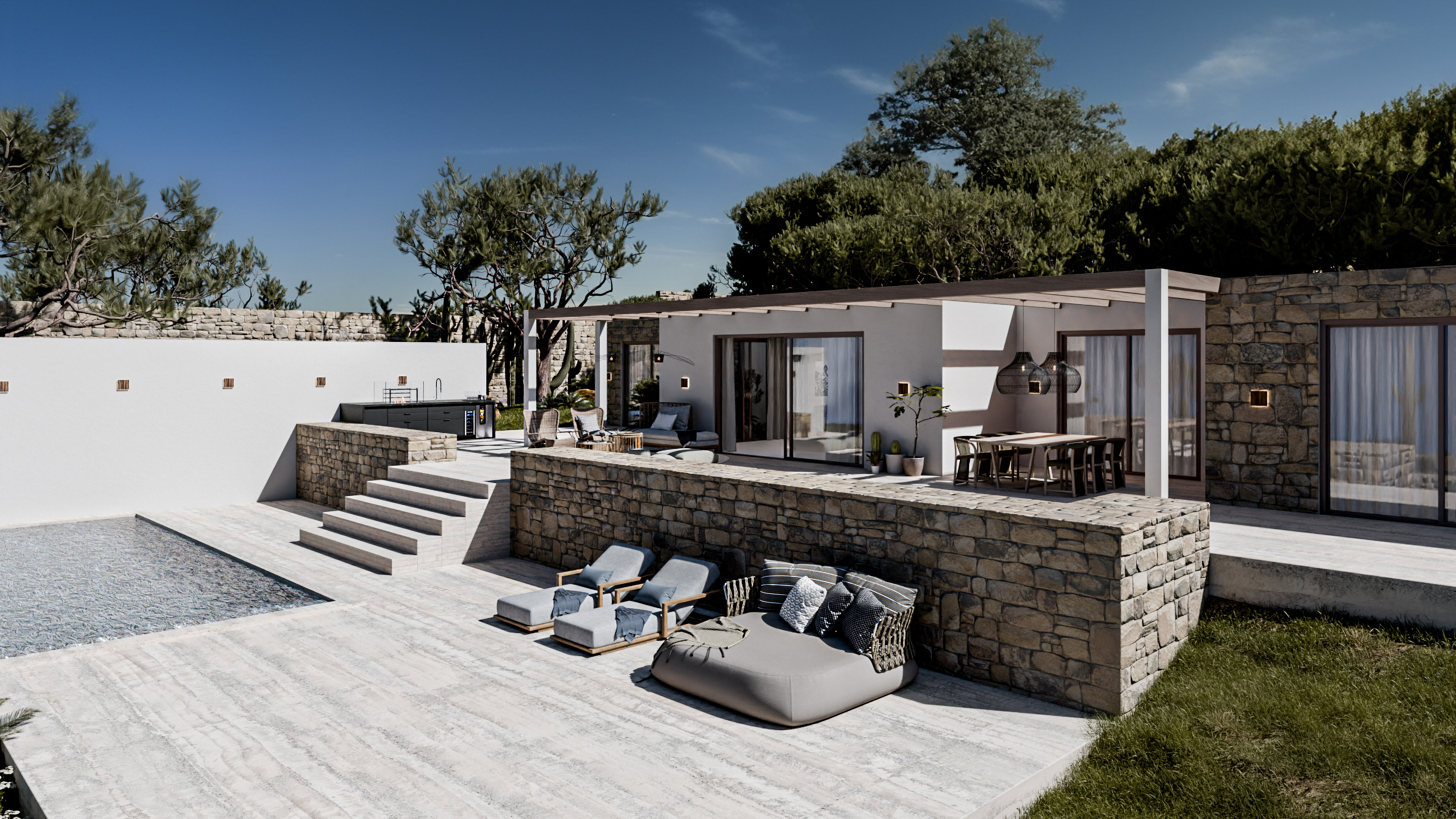 Small villa, right shot.