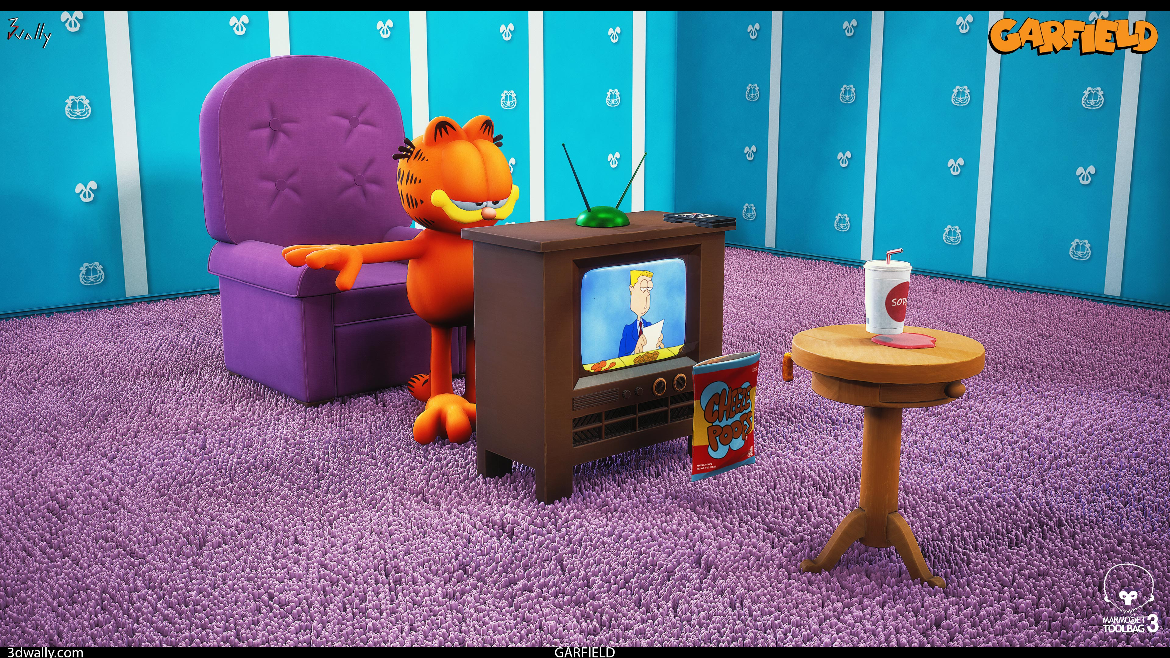 Garfield scene