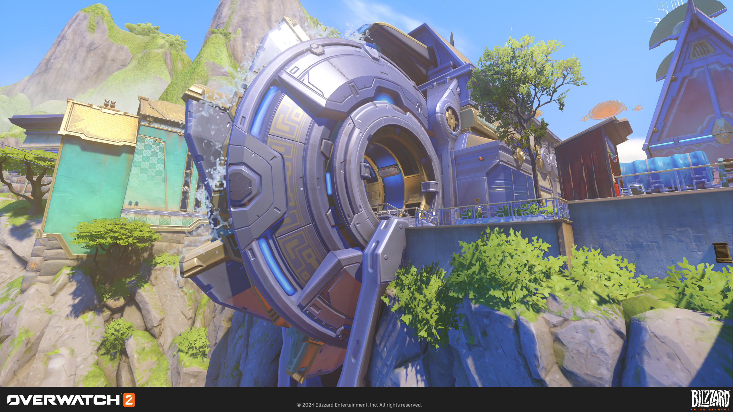 The Peru waterwheel. I worked on the exterior and interior from concept to about 85% completion. This model was concepted by Ava Crutchley, and various members of the team helped bring it to final.