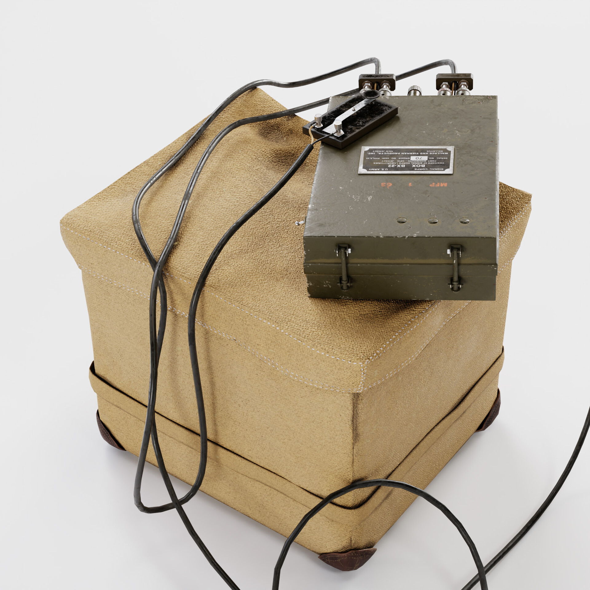ArtStation - U.S. WWII Signal Corps, Lamp EE-84