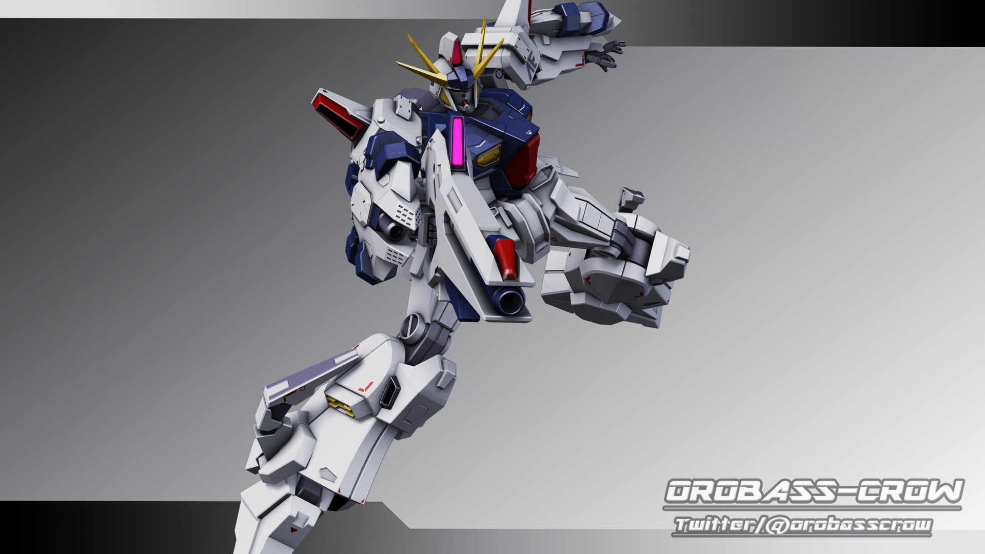 ArtStation - □3D MODEL□ RX-104FF【PENELOPE】