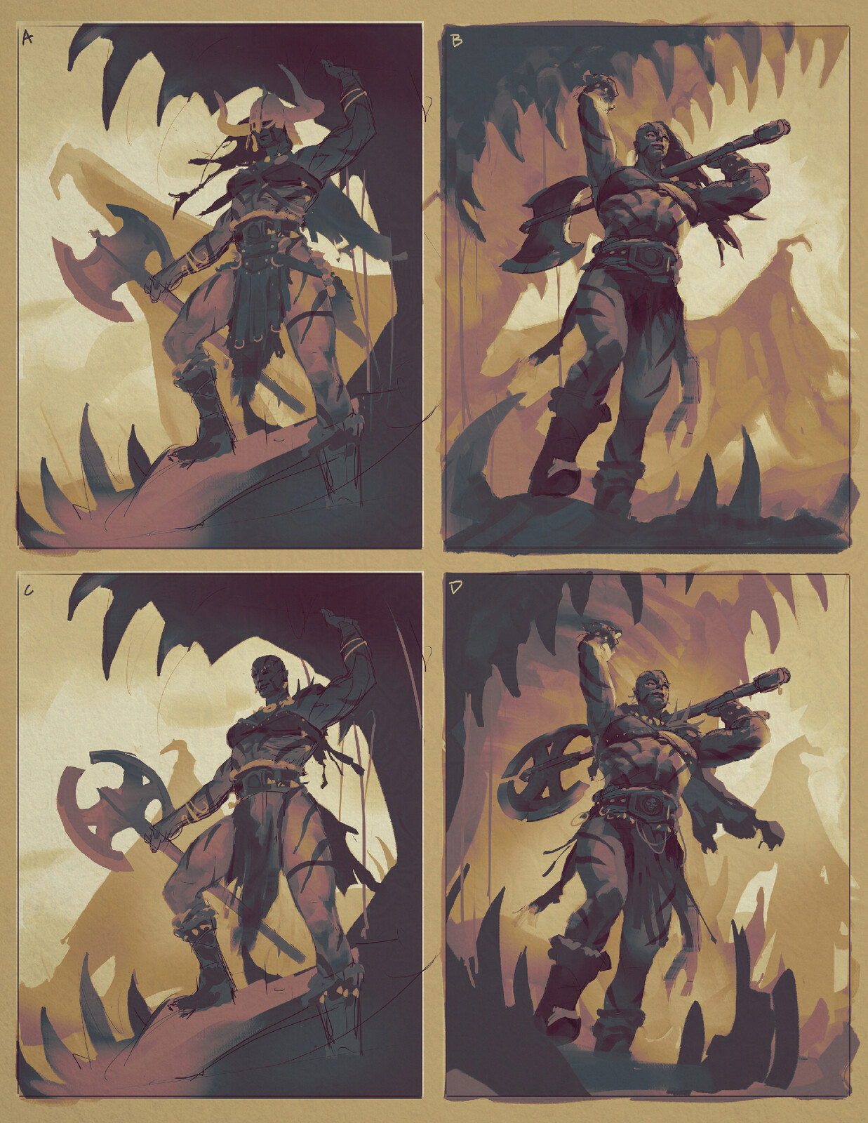 Barbarian sketches