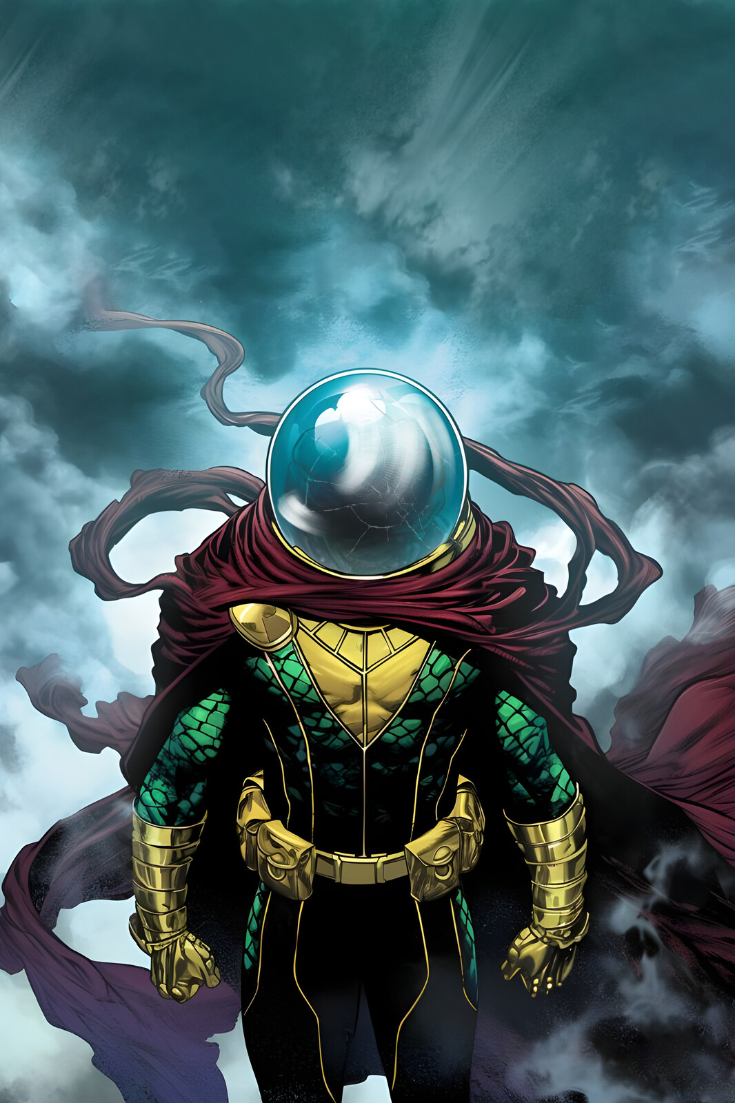 MYsterio Cover MArvel Fan Art