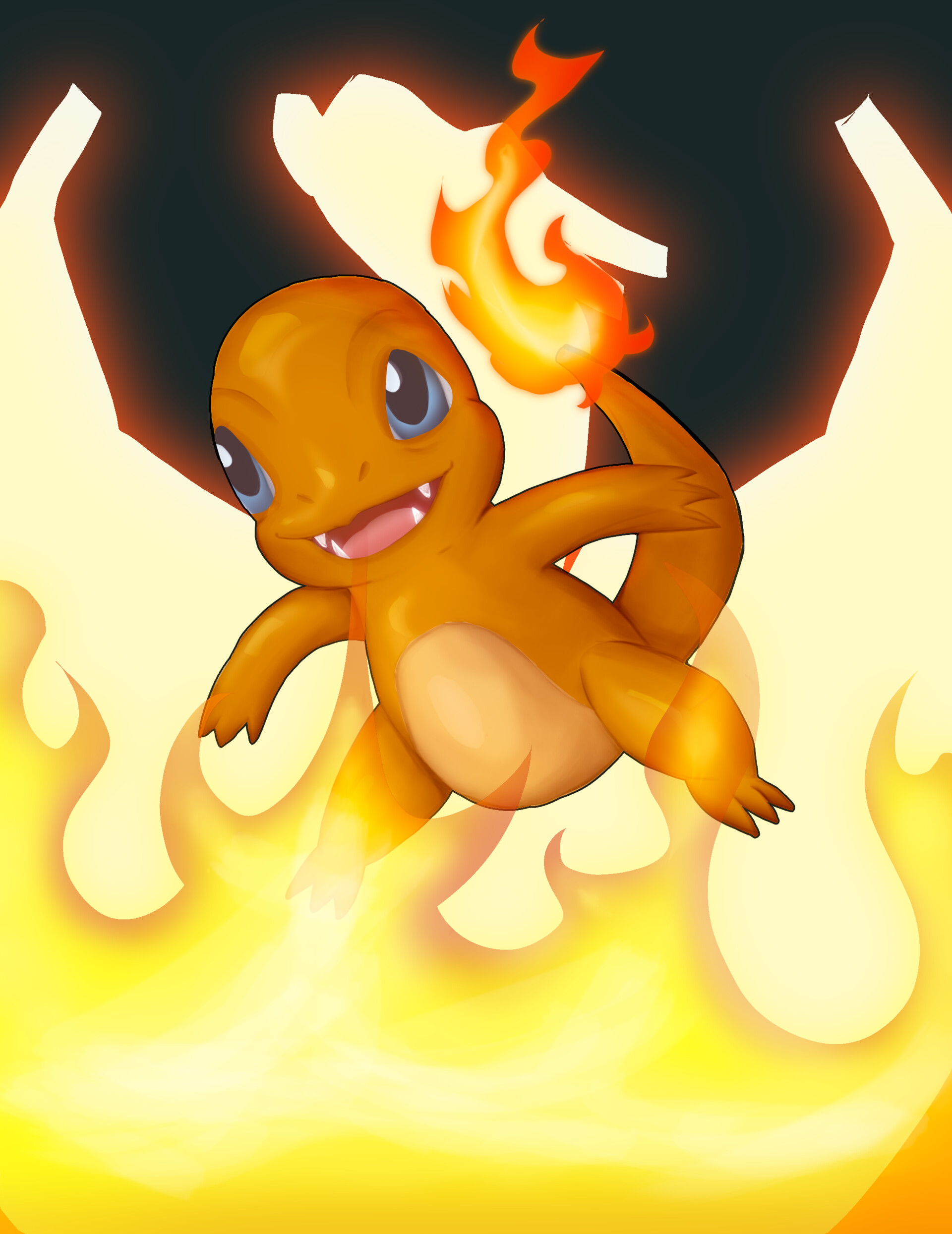 ArtStation - Charmander / Pokemon