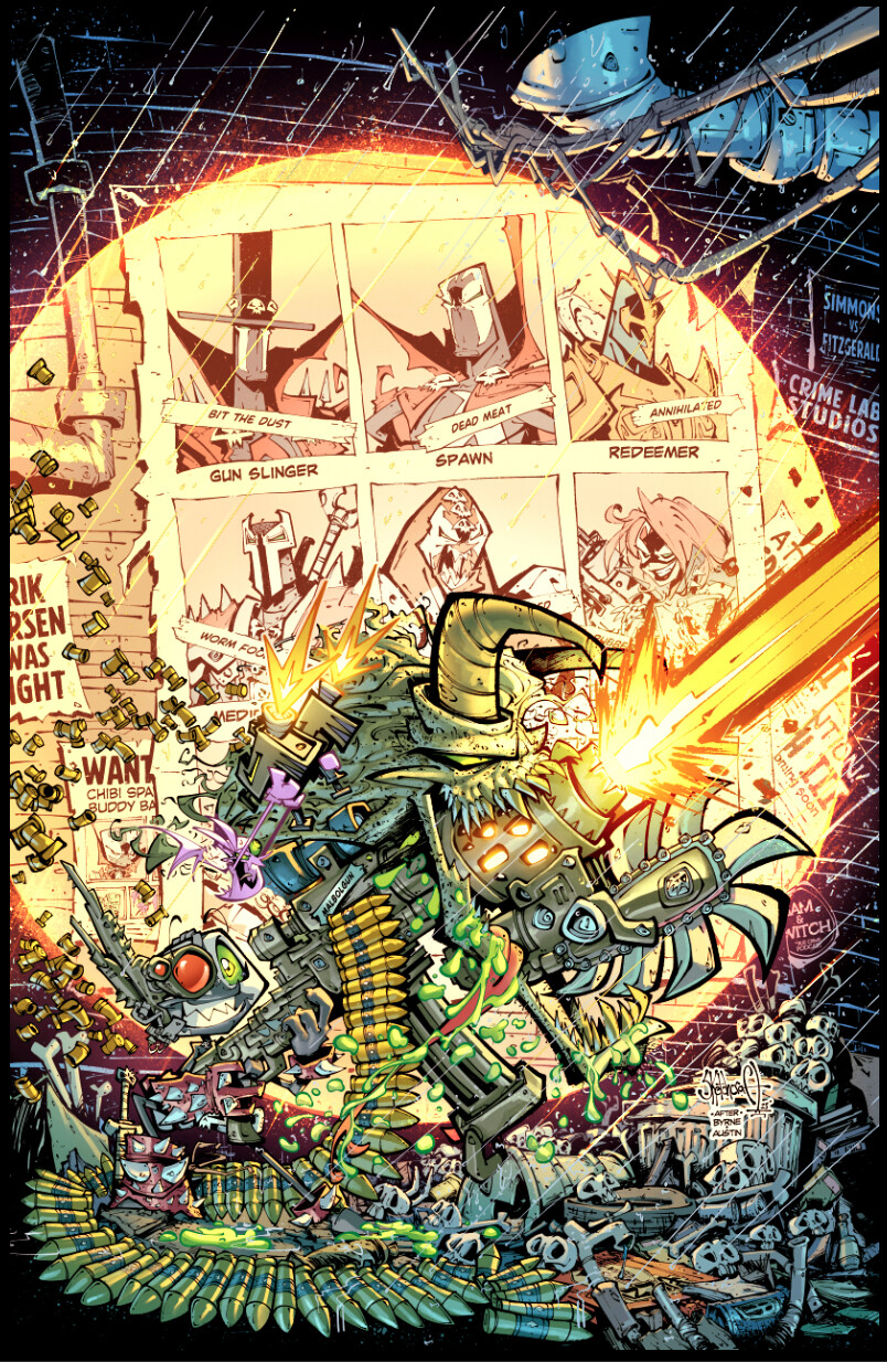 Spawn Kills Every Spawn Issue 02 Cover Art