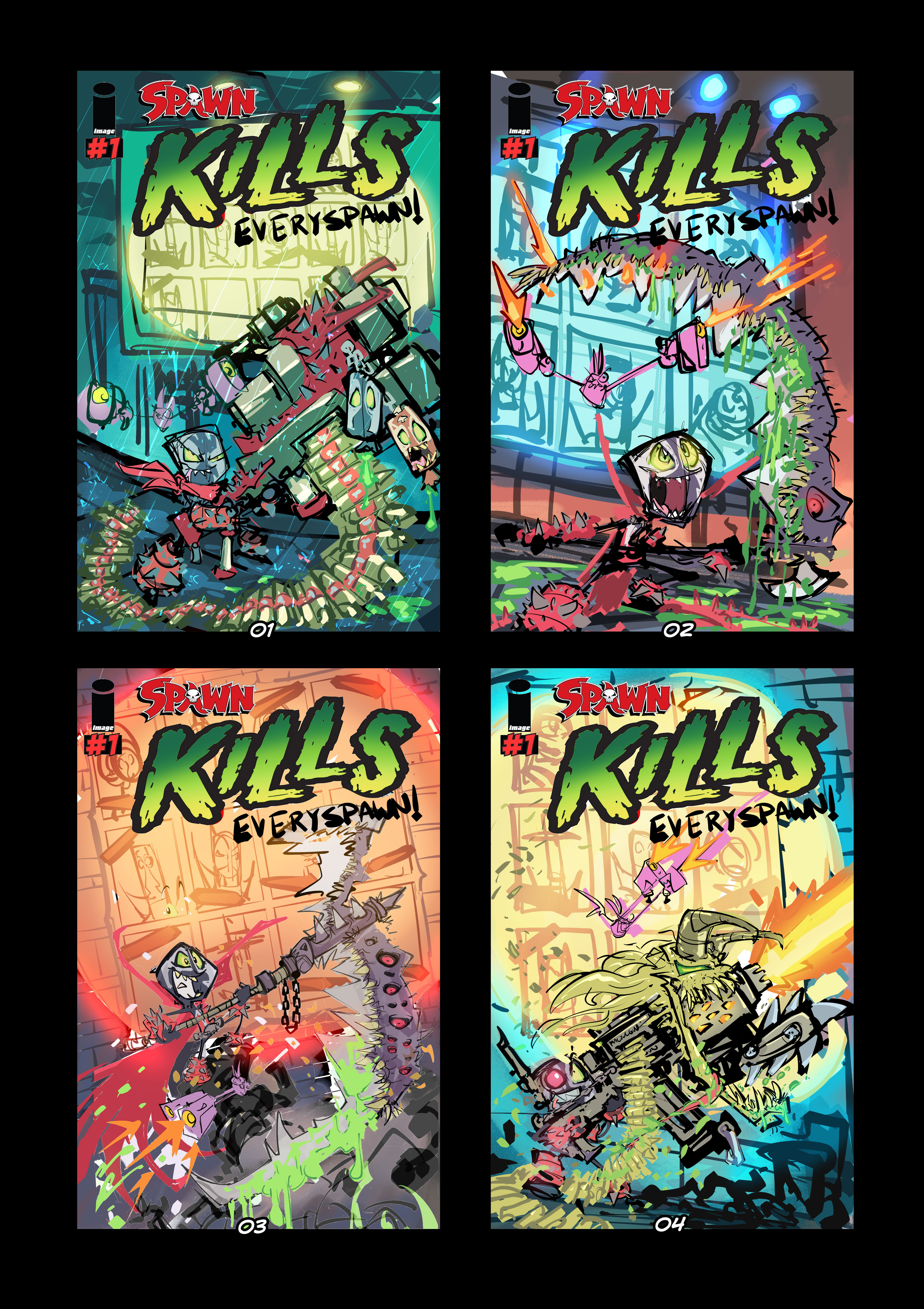 Early ruffy thumbnails!