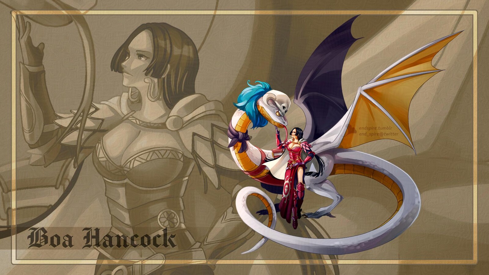 Boa Hancock - Wyvern Knight