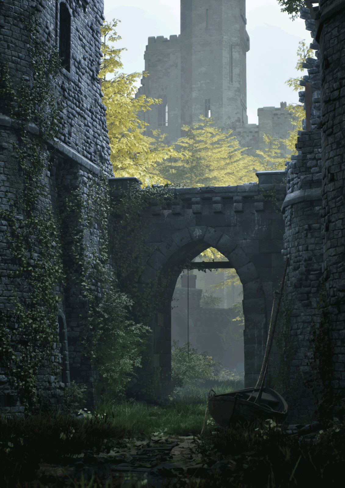 Castle in the Forest - Game Environment