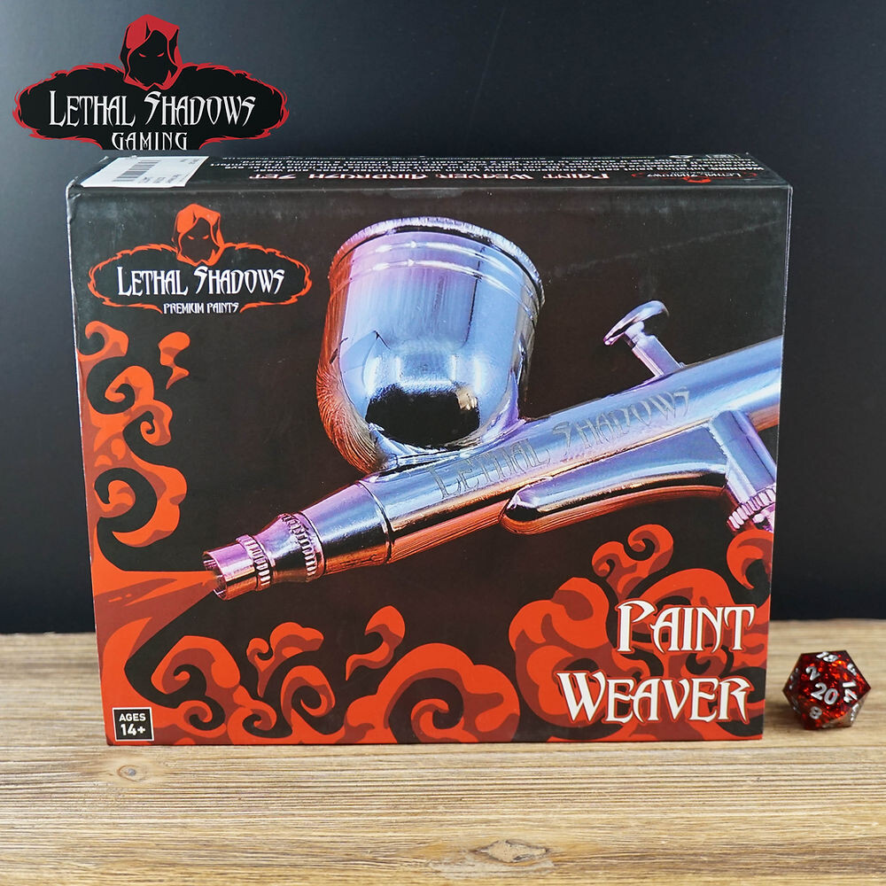 I designed the front to have huge impact and show the airbrush in a really impactful way. 