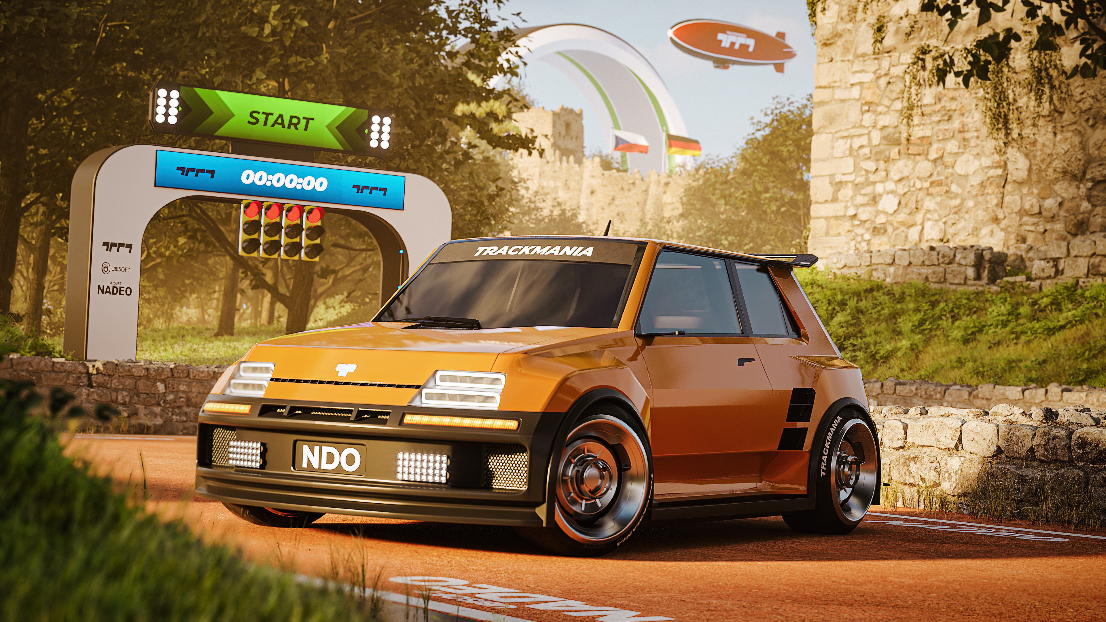 After making Ubisoft Nadeo's "Rally Car", i partner with Pierre-Xavier Duffourd on this environment inside Unreal Engine. [Thanks Man].