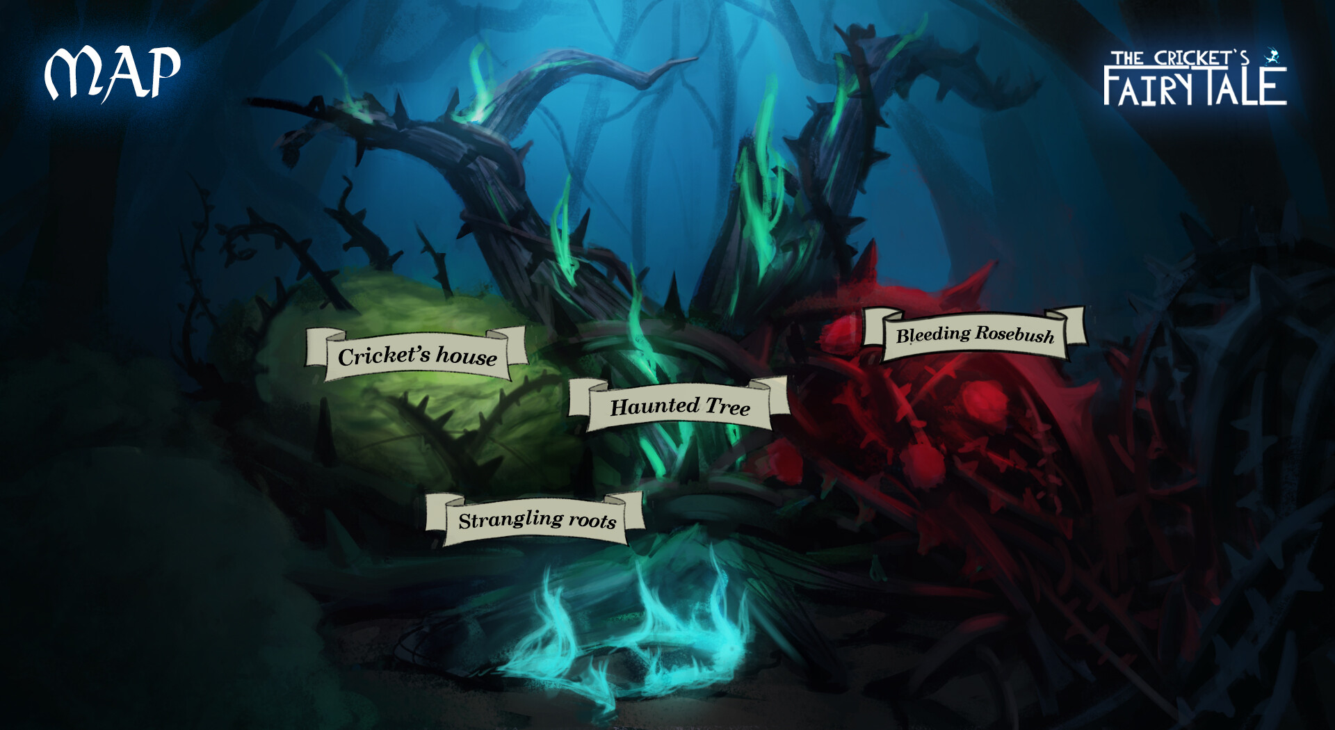 ArtStation - Fables Game Project - Cricket's Fairytale Environment Design