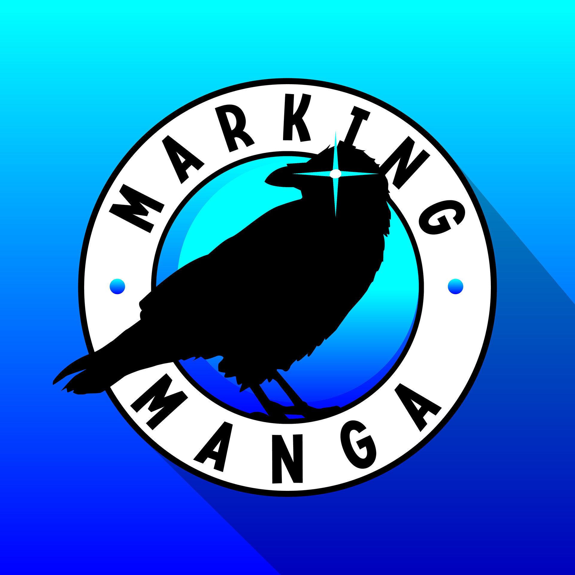 Marking Manga Logo Design