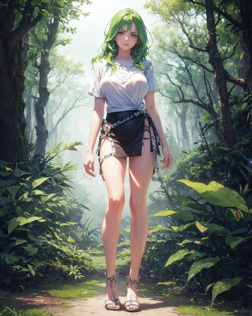 4K Anime Reference Art for Artists and Enthusiasts - 376 Various Anime Tied Shirt Matching ...