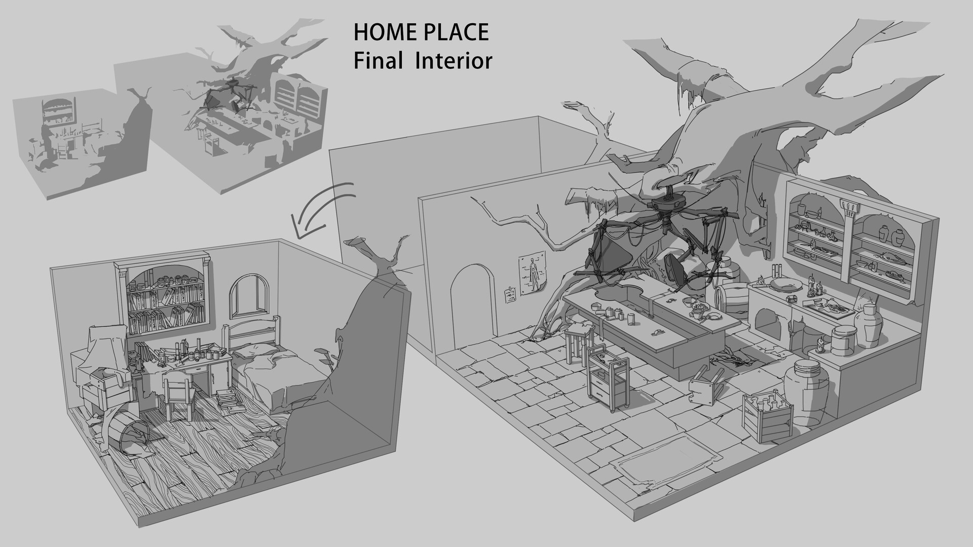 ArtStation - Fantasy environment design