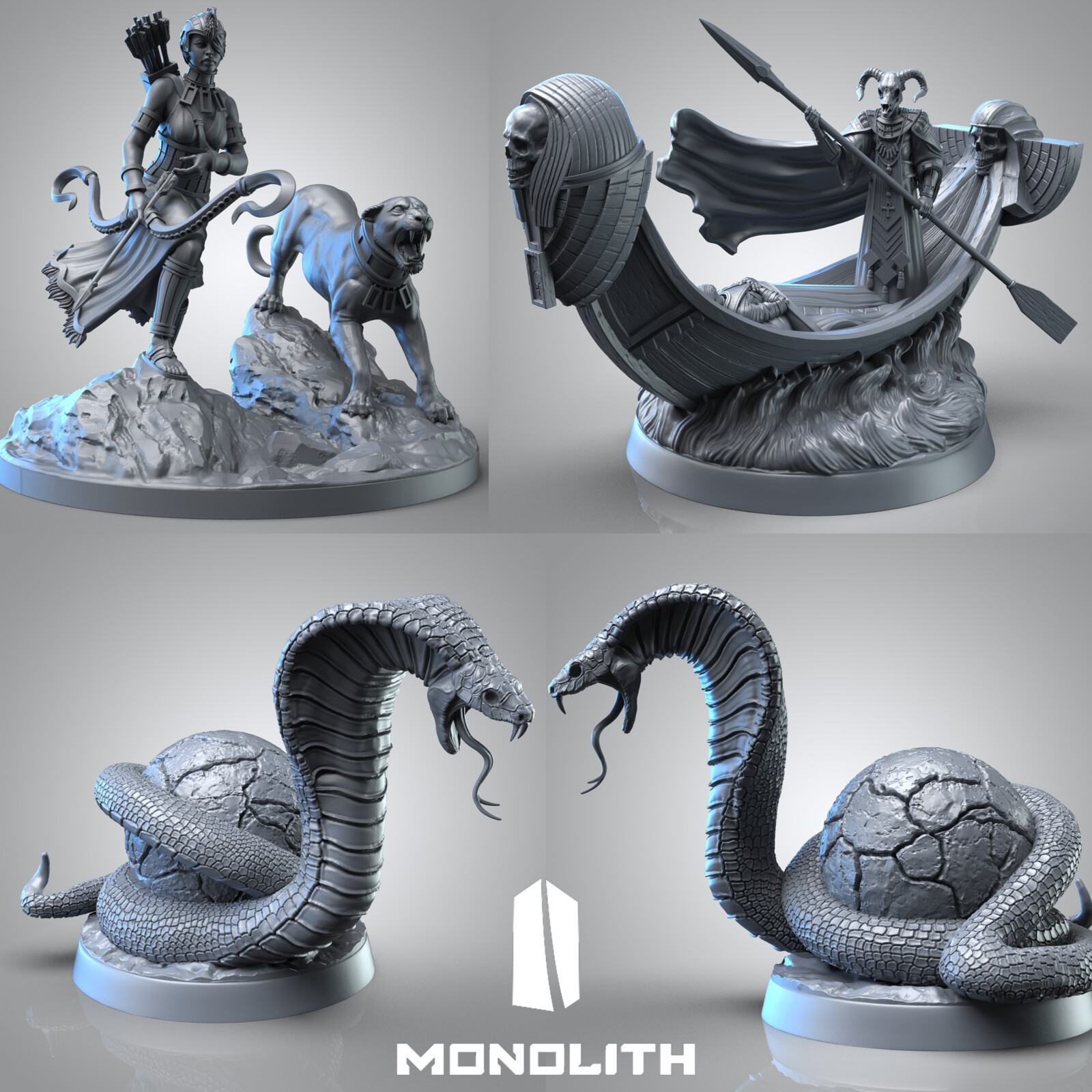 Mythic Battles: Isfet - Monolith miniatures