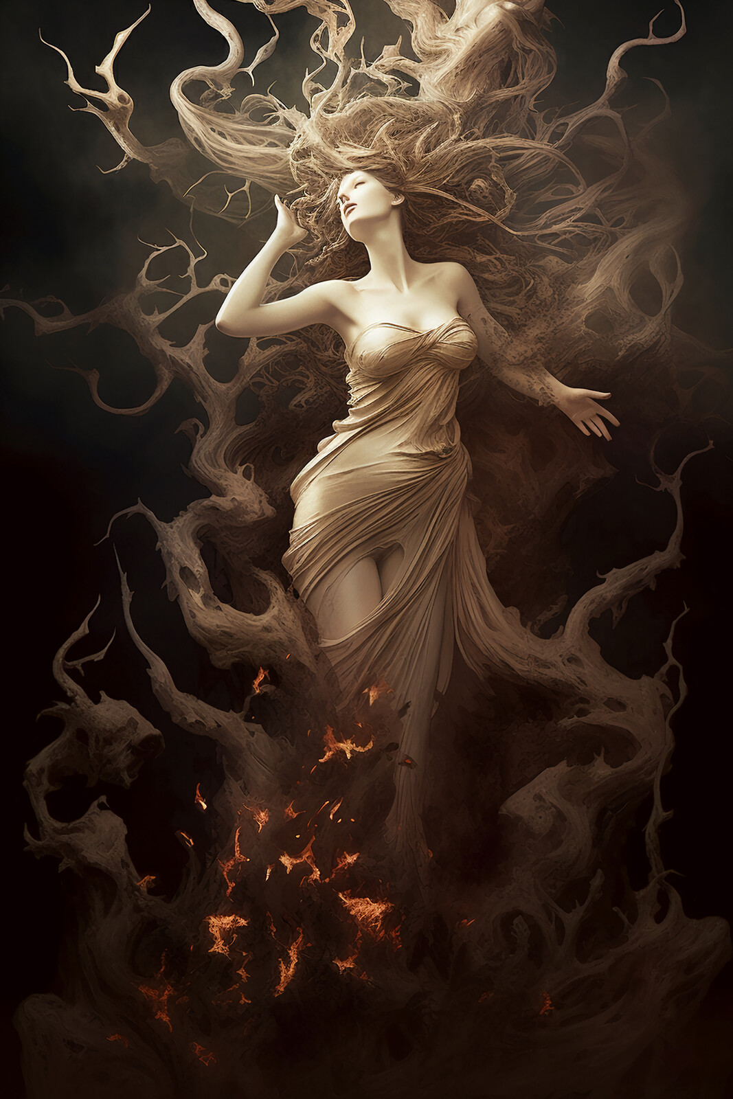 Chaos, The First Primordial (Goddess)
