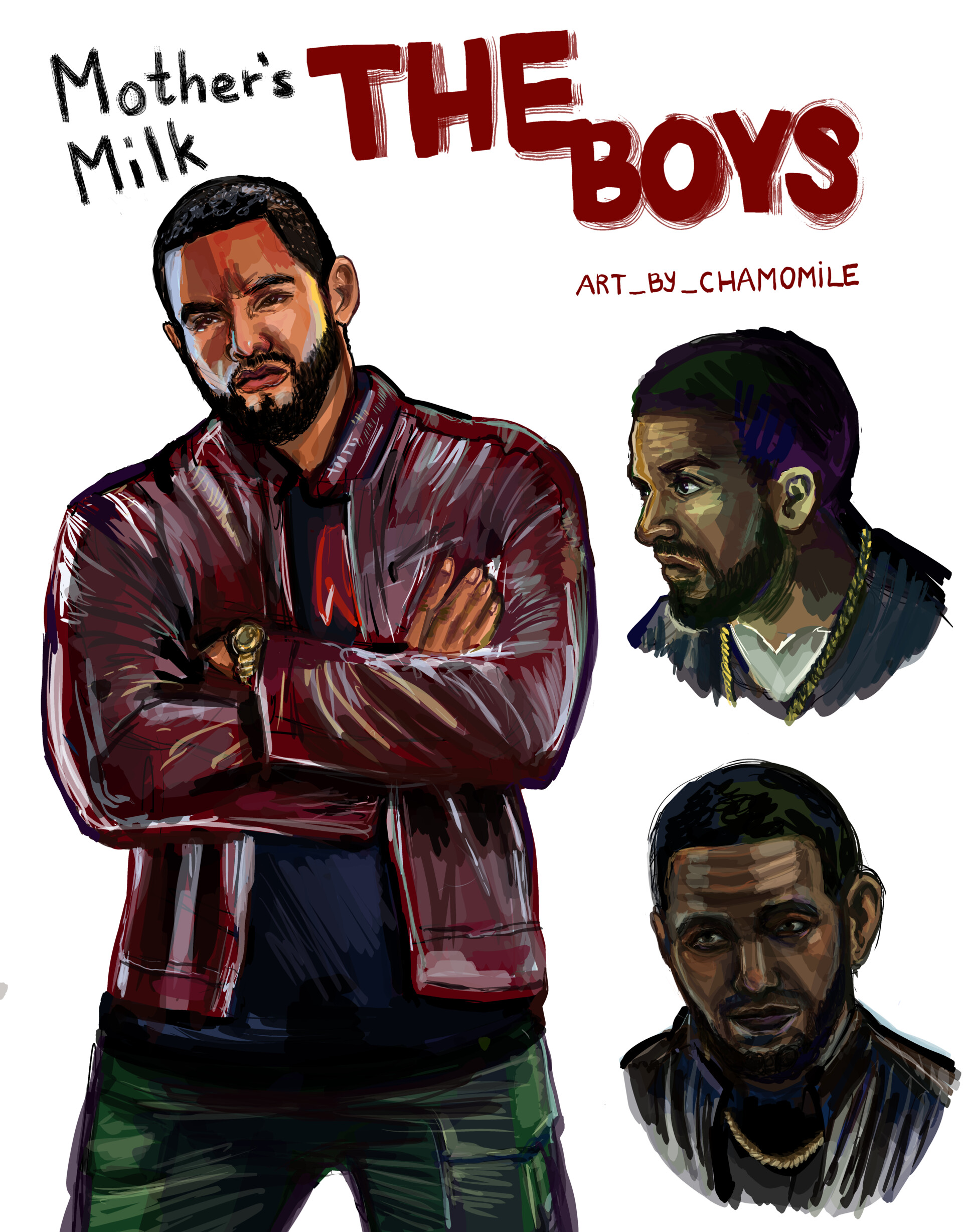 ArtStation Mother's Milk. The Boys.