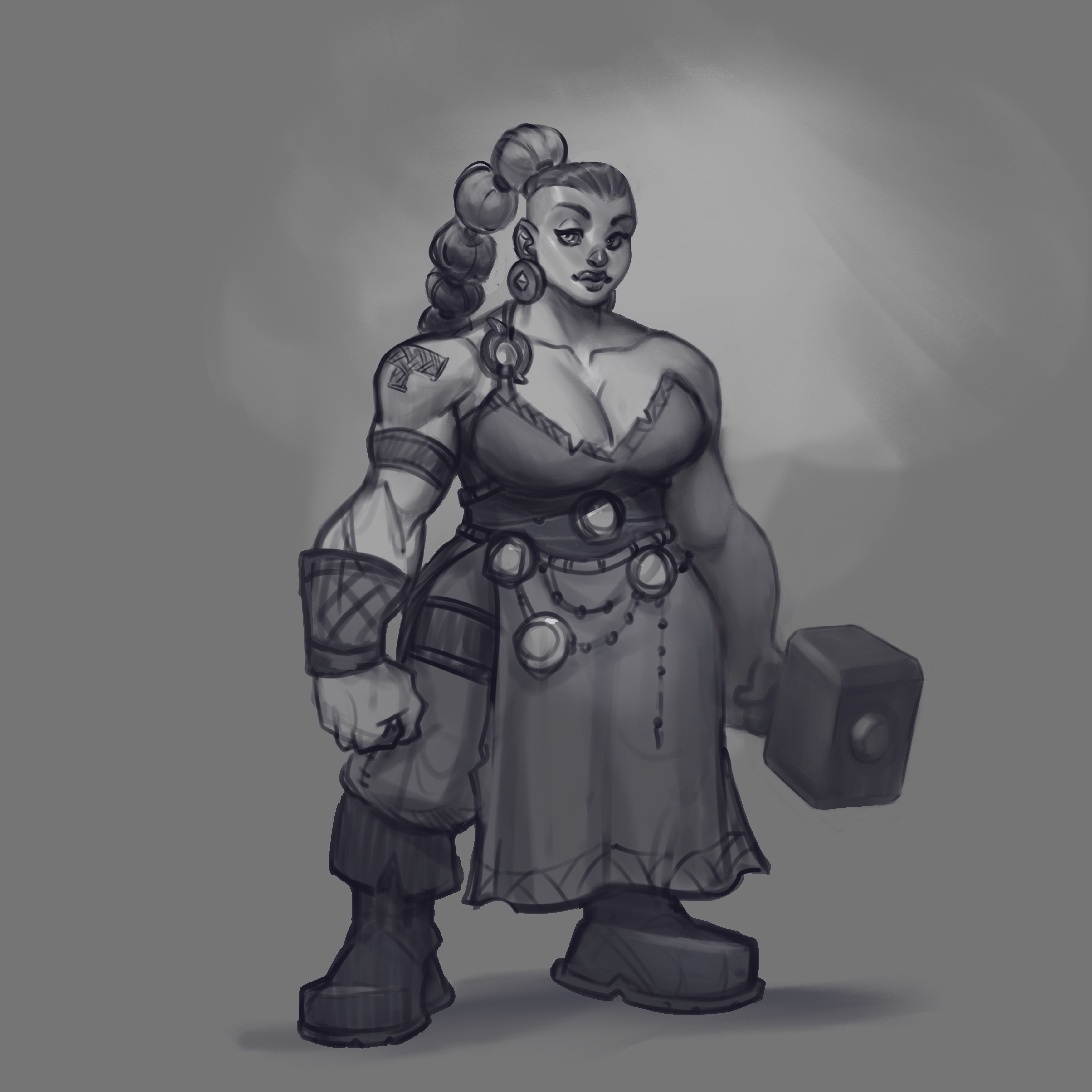 Female Blacksmith