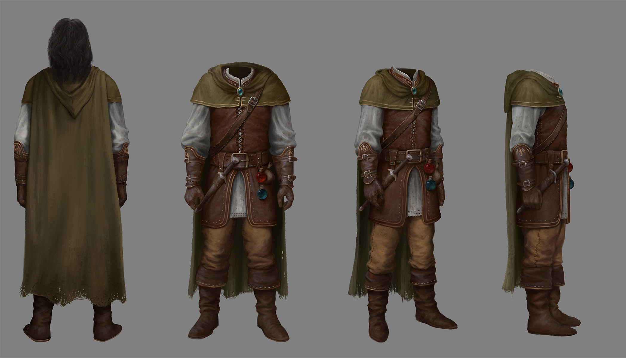 Tigtone character turnaround that was used throughout whole two seasons