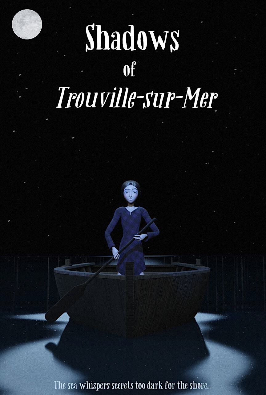 "Shadows of Trouville-sur-Mer" promo poster