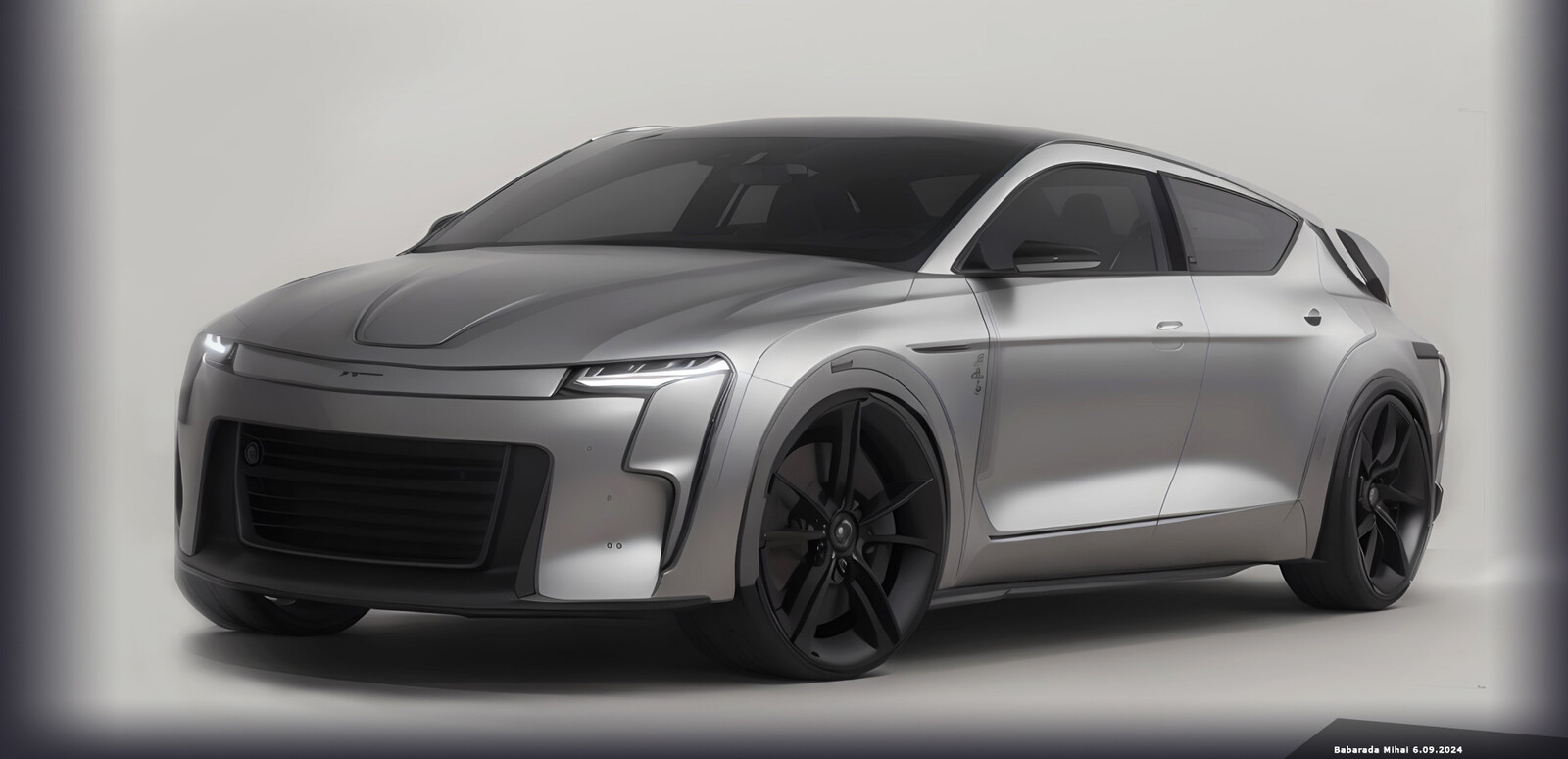 Cyber punk sedam car