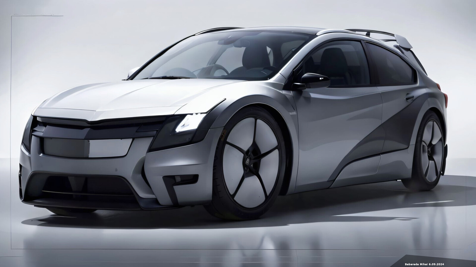Cyber punk hatchback